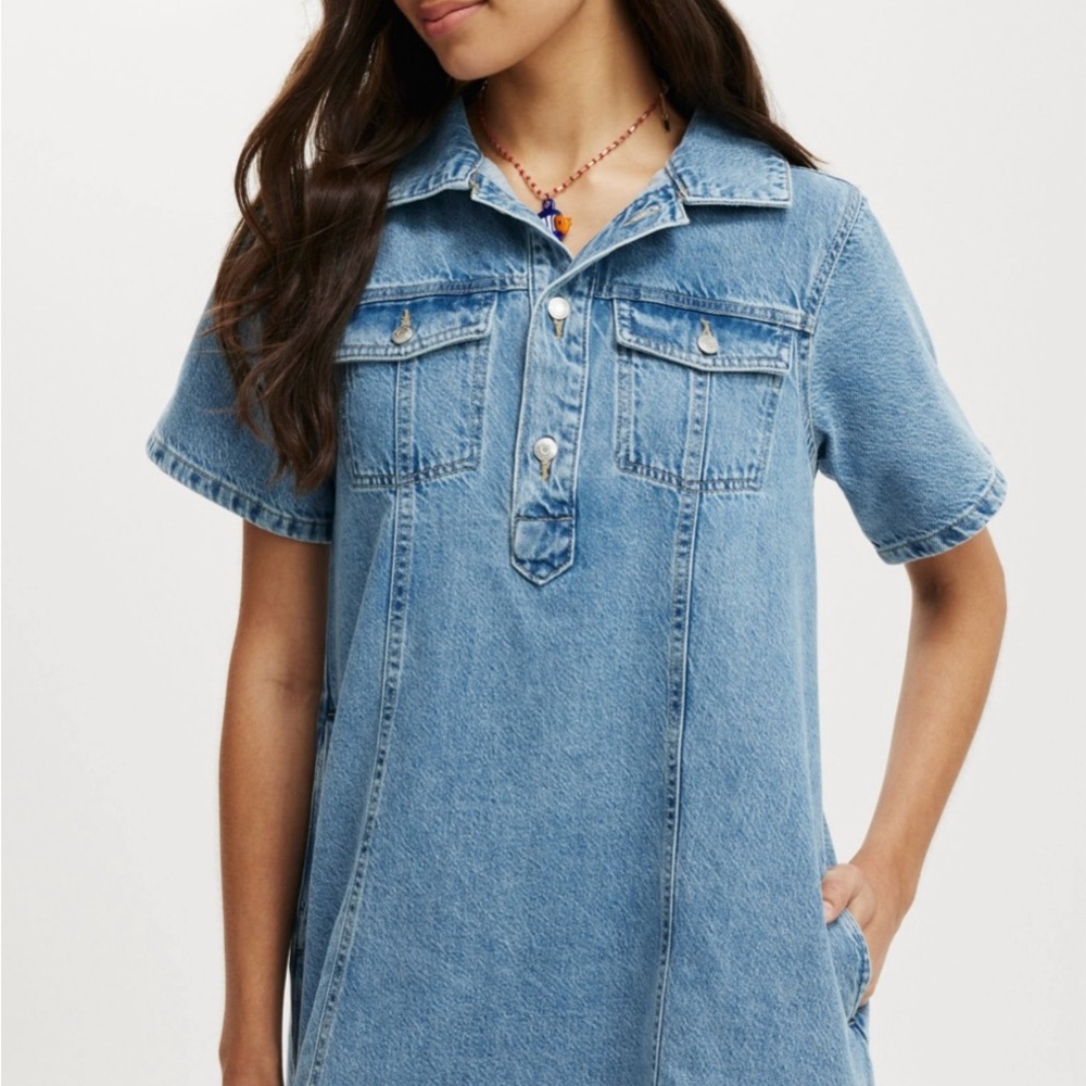Original Denim Mini Dress